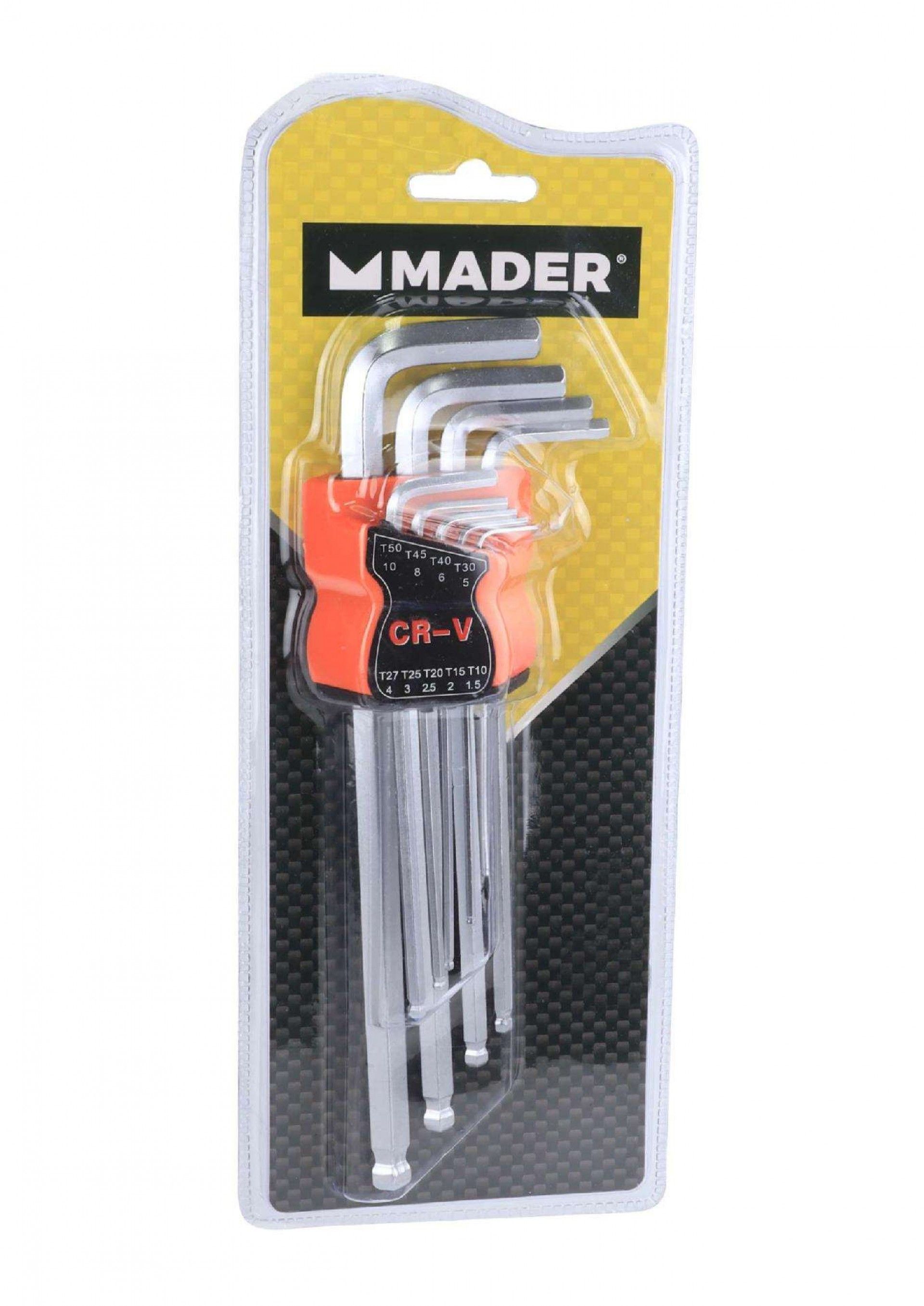 Chaves Sextavadas, Longas, CRV, 9Un refª 61160 MADER