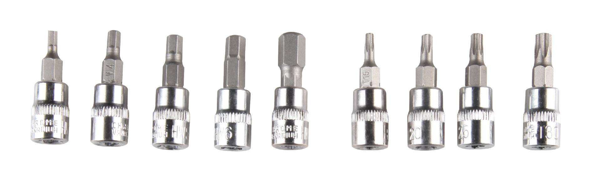 Chave Dinamométrica, Reversível, 1/4", 10PÇ refª 61165 MADER