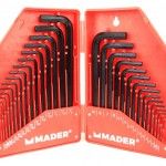 Chave Sextavada, 30un refª 61161 MADER Chave Sextavada, 30un refª 61161 MADER