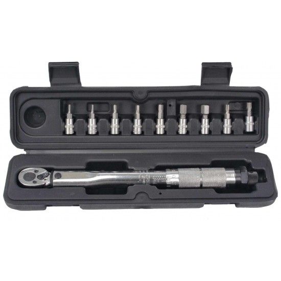 Chave Dinamométrica, Reversível, 1/4", 10PÇ refª 61165 MADER Chave Dinamométrica, Reversível, 1/4", 10PÇ refª 61165 MADER