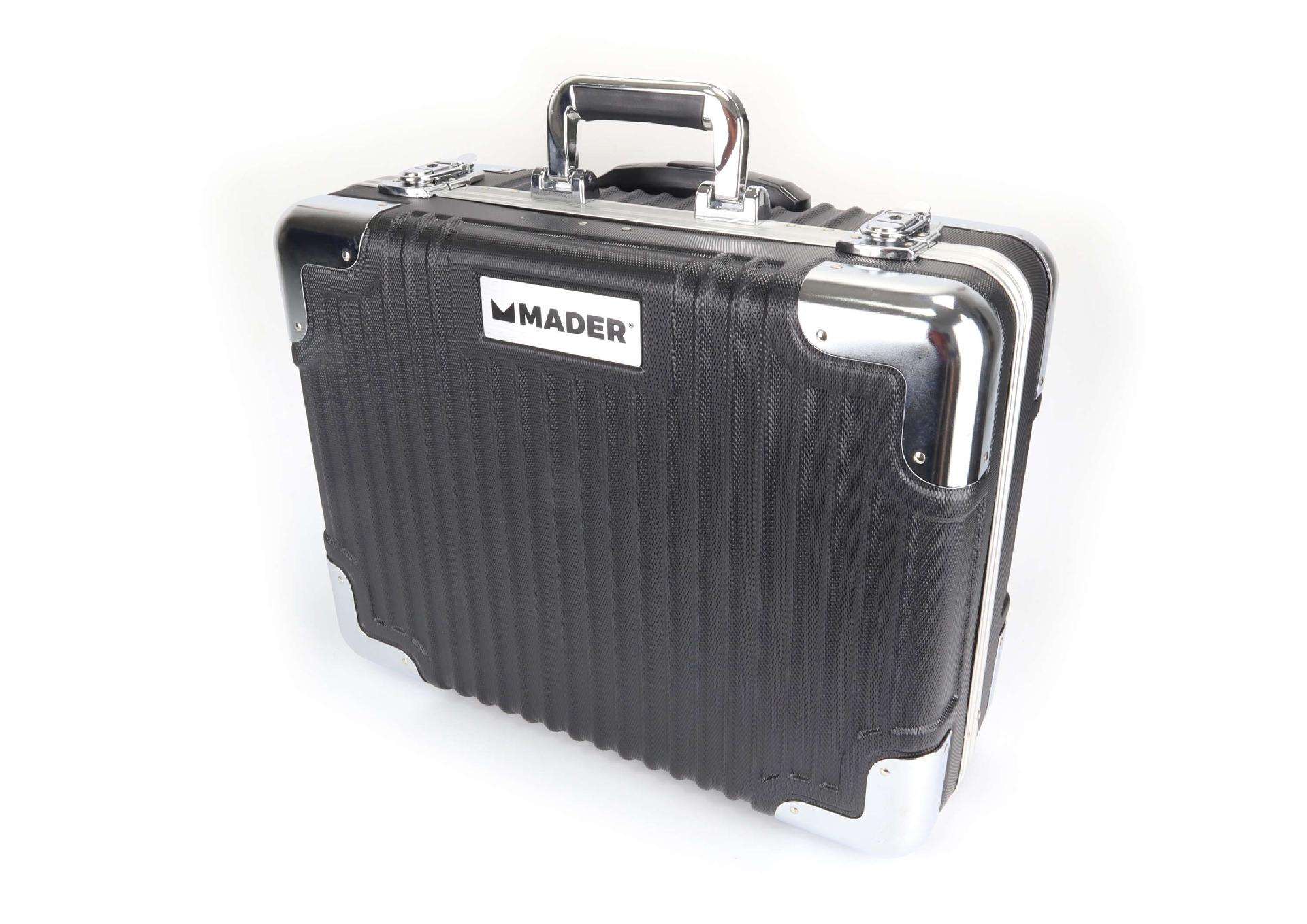 Mala Ferramentas com Trolley, 142Pcs Chrome Vanadium refª 61157 MADER