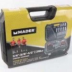 Chave de Caixa, CRV, 1/4-3/8-1/2, 218Un refª 61143 MADER Chave de Caixa, CRV, 1/4-3/8-1/2, 218Un refª 61143 MADER