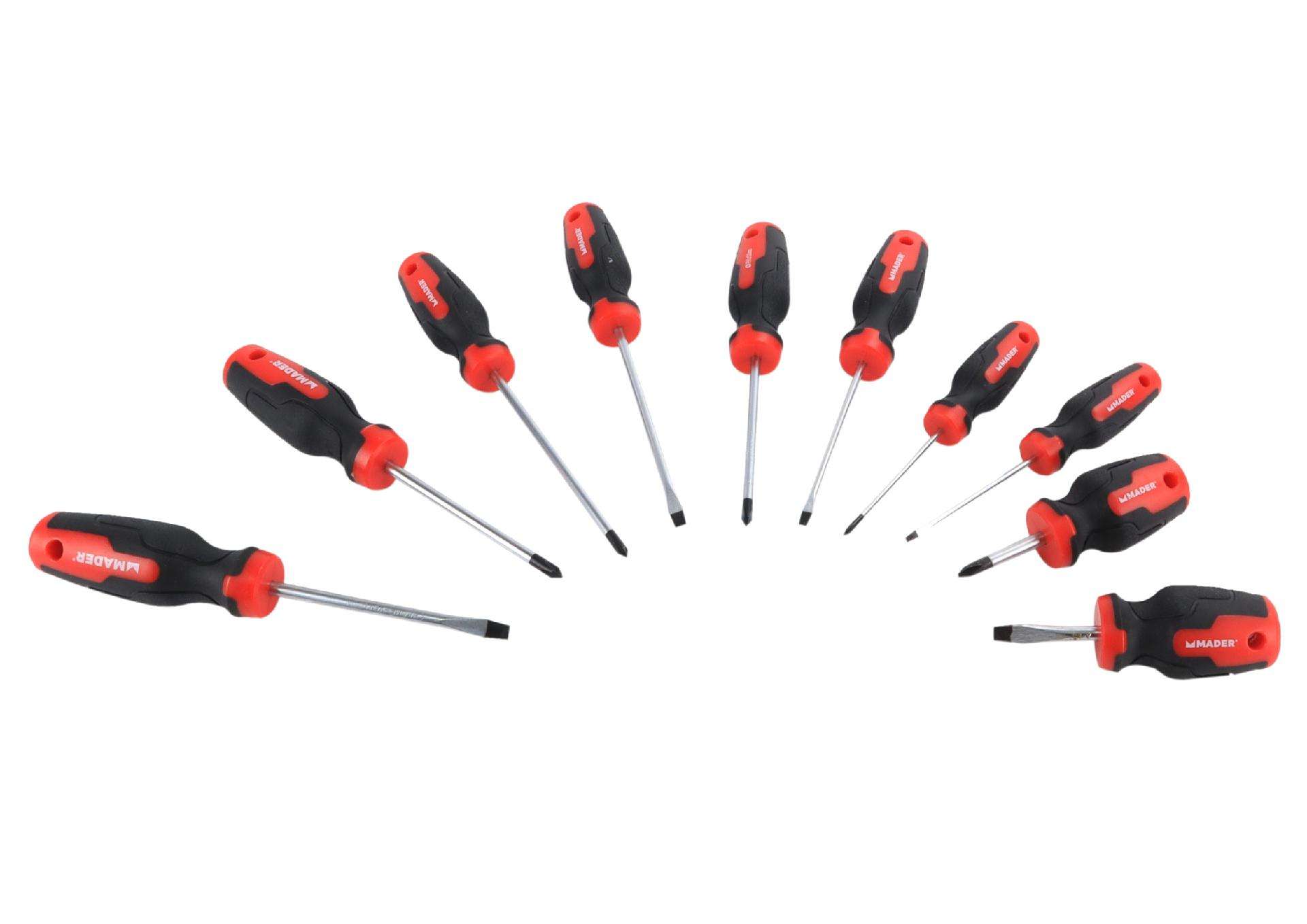 Chaves de Parafusos, Magnéticas, CRV, 10Un refª 61132 MADER