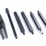 Suporte e Pernos, para Separador de Rolamentos, 130mm refª 61127 MADER Suporte e Pernos, para Separador de Rolamentos, 130mm refª 61127 MADER