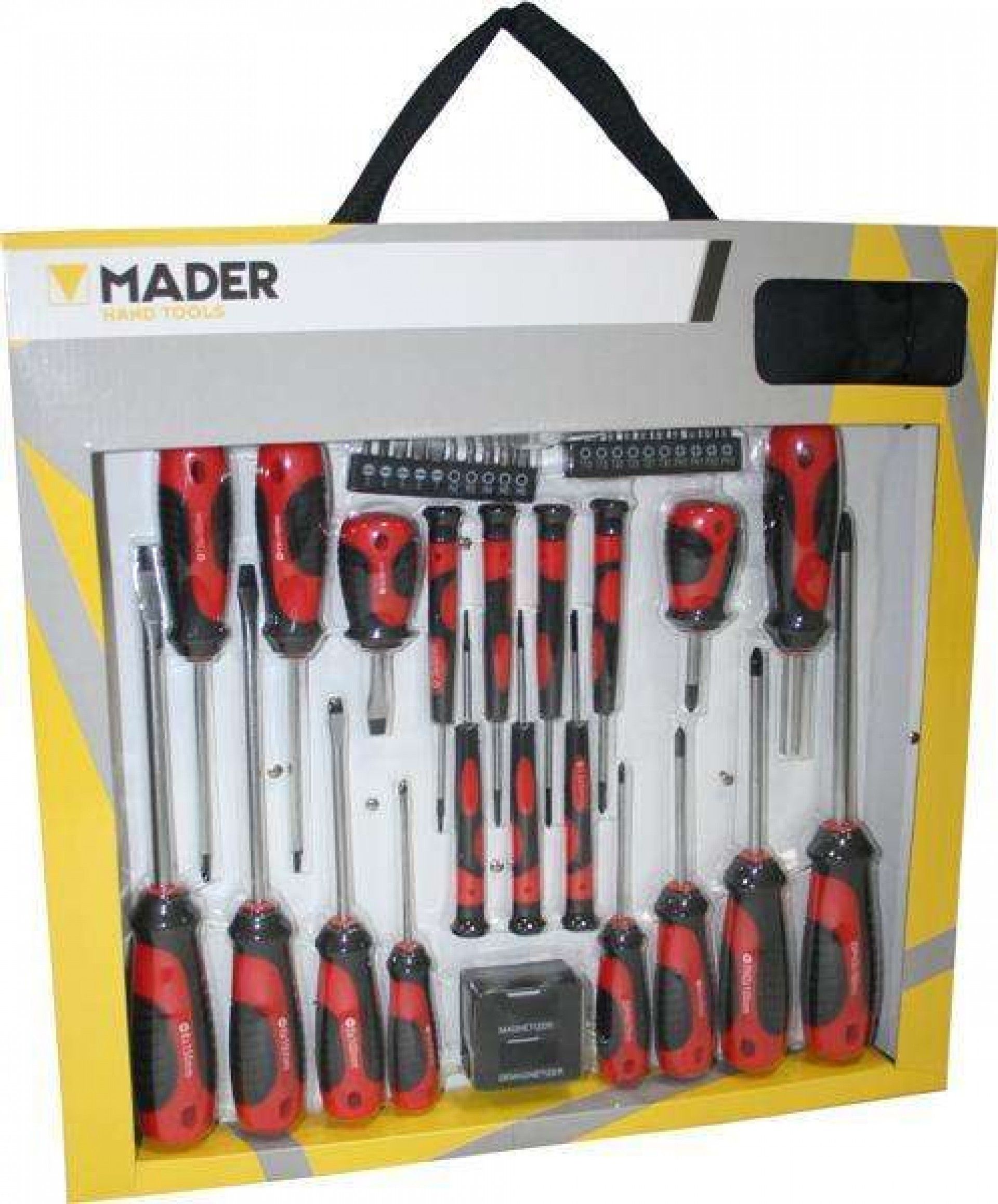 Chave de Parafusos + Bits, CRV, 42Un refª 61131 MADER