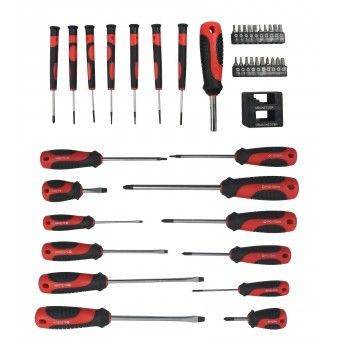 Chave de Parafusos + Bits, CRV, 42Un ref� 61131 MADER