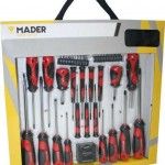 Chave de Parafusos + Bits, CRV, 42Un refª 61131 MADER Chave de Parafusos + Bits, CRV, 42Un refª 61131 MADER