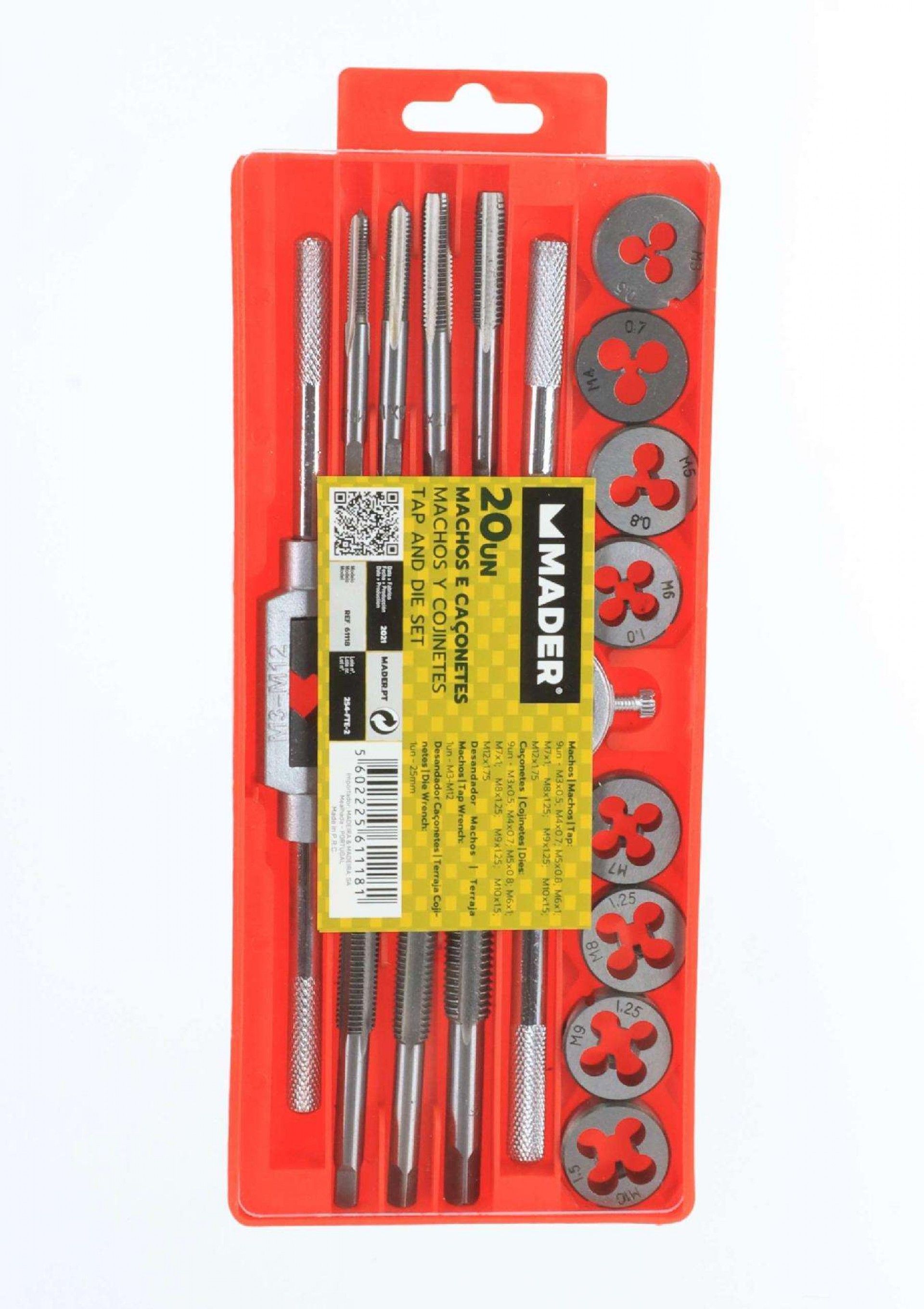 Machos e Caçonetes, 20Un refª 61118 MADER