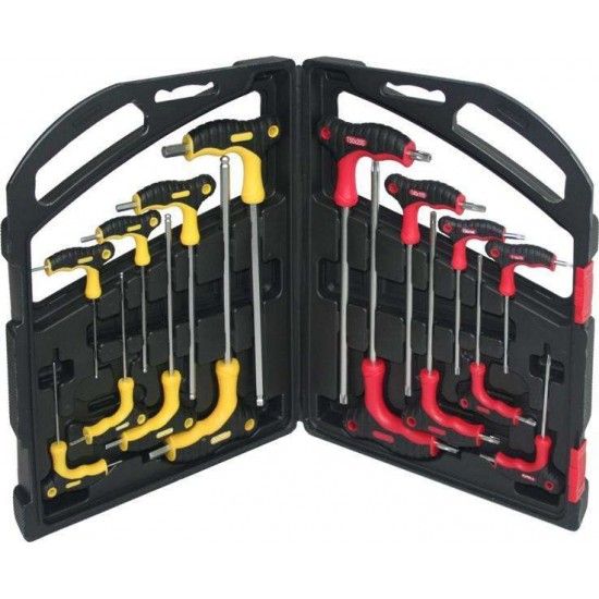 Chaves Sextavadas + Torx, CRV - 16Un refª 61120 MADER Chaves Sextavadas + Torx, CRV - 16Un refª 61120 MADER