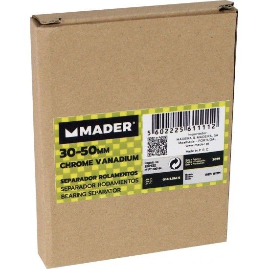 Separador Rolamentos, 30-50mm ref� 61111 MADER