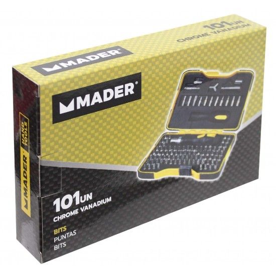 Conjunto Bits, CRV, 25mm, 101Un refª 61102 MADER Conjunto Bits, CRV, 25mm, 101Un refª 61102 MADER