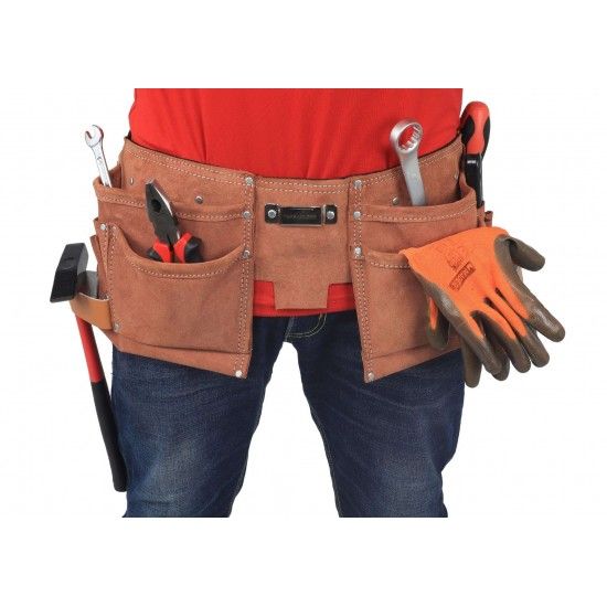 Cinto Duplo para Ferramenta, 11 Divisrias  ref 61093 SAURIUM