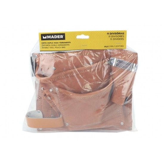 Cinto Duplo para Ferramenta, 11 Divisrias  ref 61093 SAURIUM