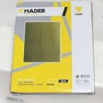 Lixa para Madeira, 230x280mm, GR40, 50Un refª 61080 MADER Lixa para Madeira, 230x280mm, GR40, 50Un refª 61080 MADER