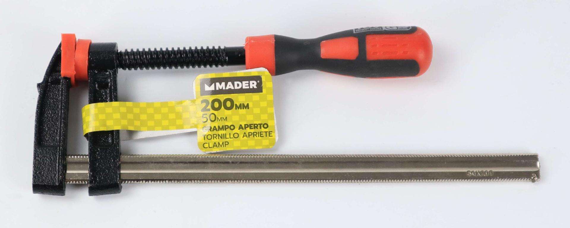 Grampo Aperto, 50x200mm refª 61070 MADER