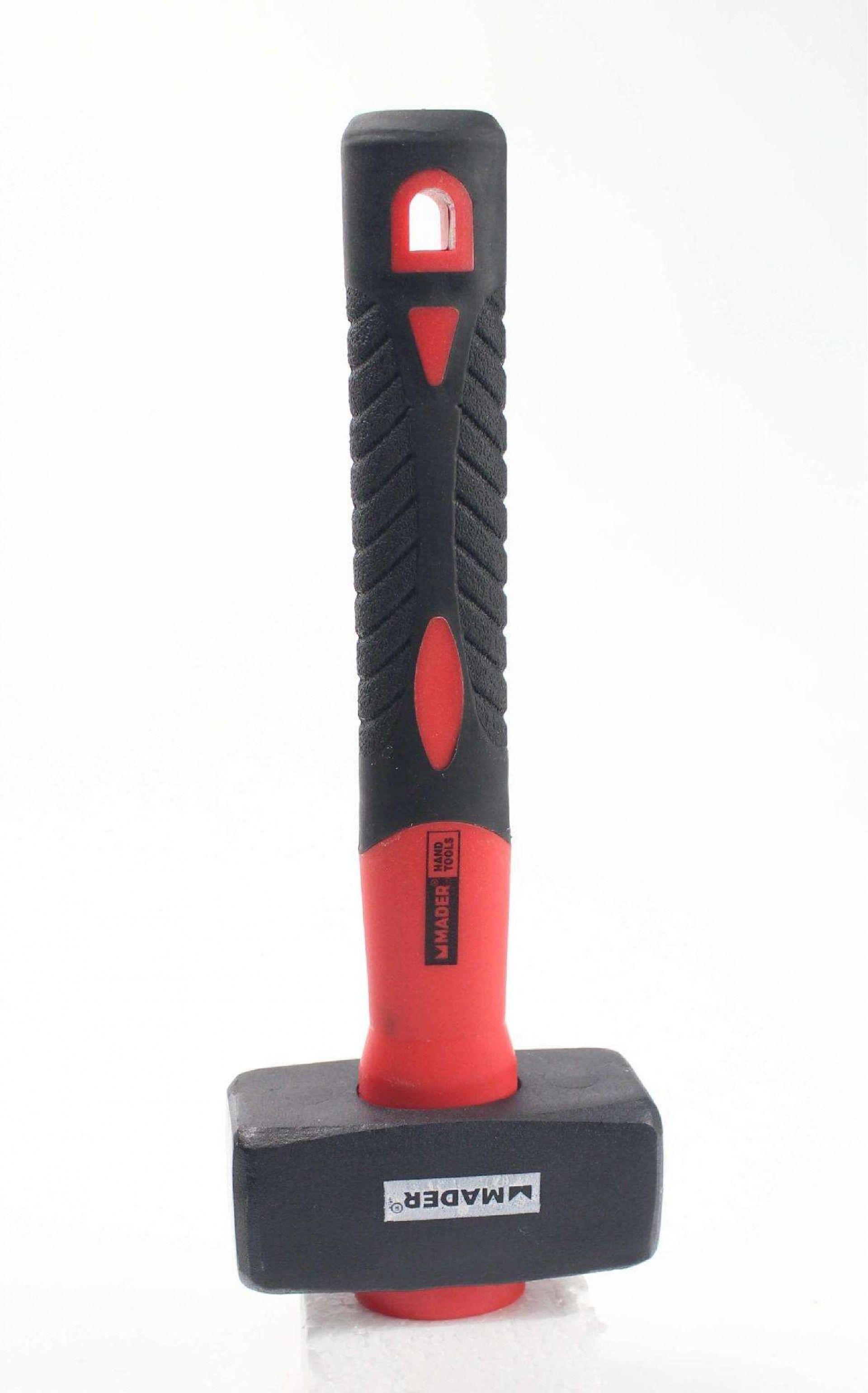 Marreta Quadrada, Cabo Fibra Vidra, 1Kg refª 61057 MADER