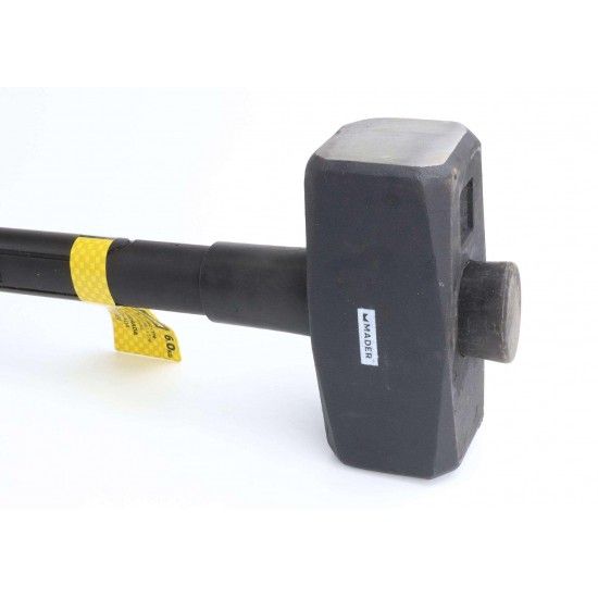 Marreta Quadrada, Cabo Fibra Vidro, 6Kg ref 61054 MADER