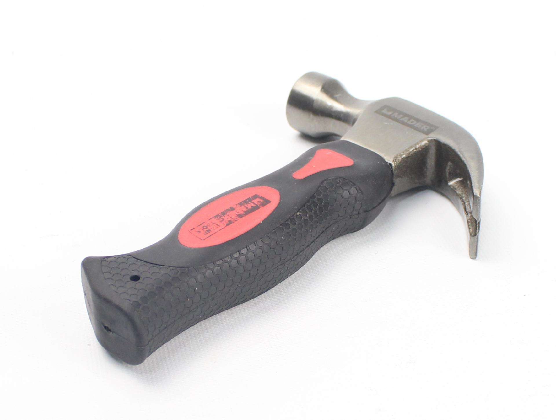 Martelo de Carpinteiro, Cabo Fibra Vidro, 227g refª 61056 MADER