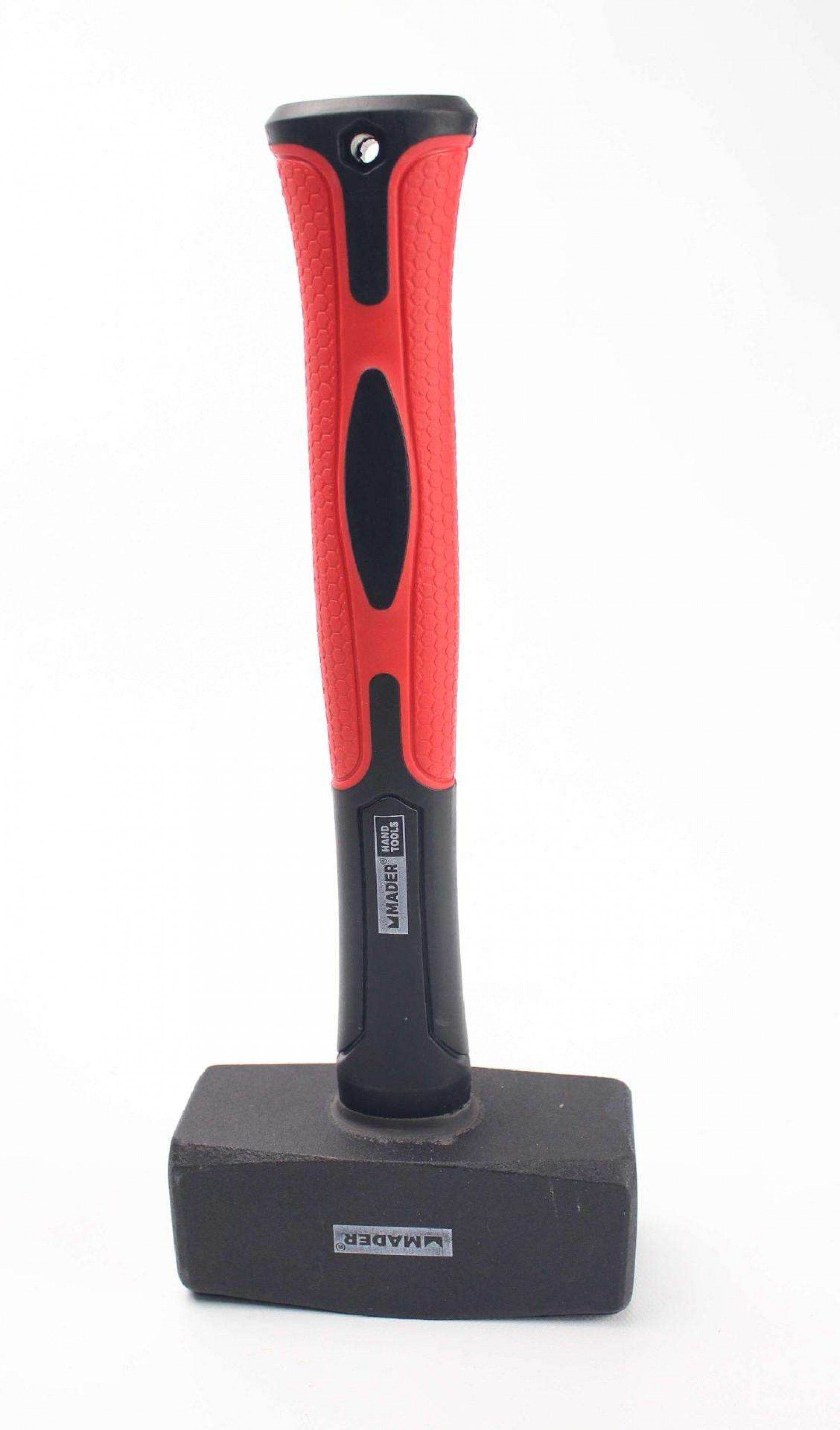 Marreta Quadrada, Cabo Fibra Vidro, 2Kg refª 61050 MADER