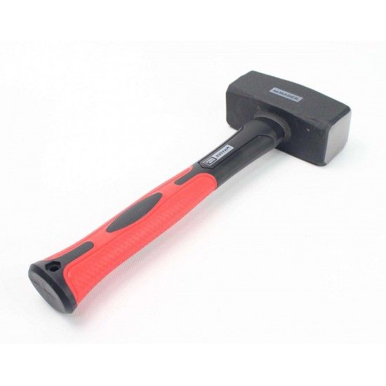 Marreta Quadrada, Cabo Fibra Vidro, 1,5Kg refª 61049 MADER Marreta Quadrada, Cabo Fibra Vidro, 1,5Kg refª 61049 MADER