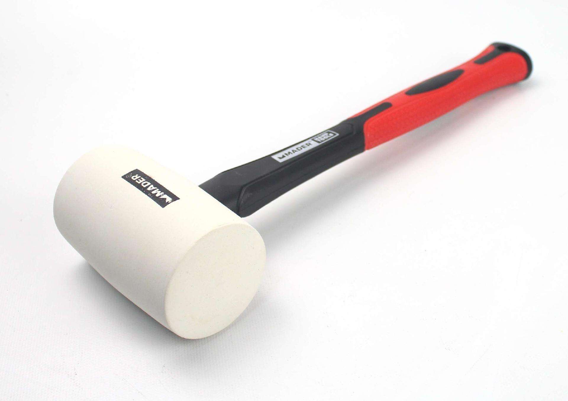 Maço de Borracha, Cabo FIbra Vidro, 454g refª 61043 MADER