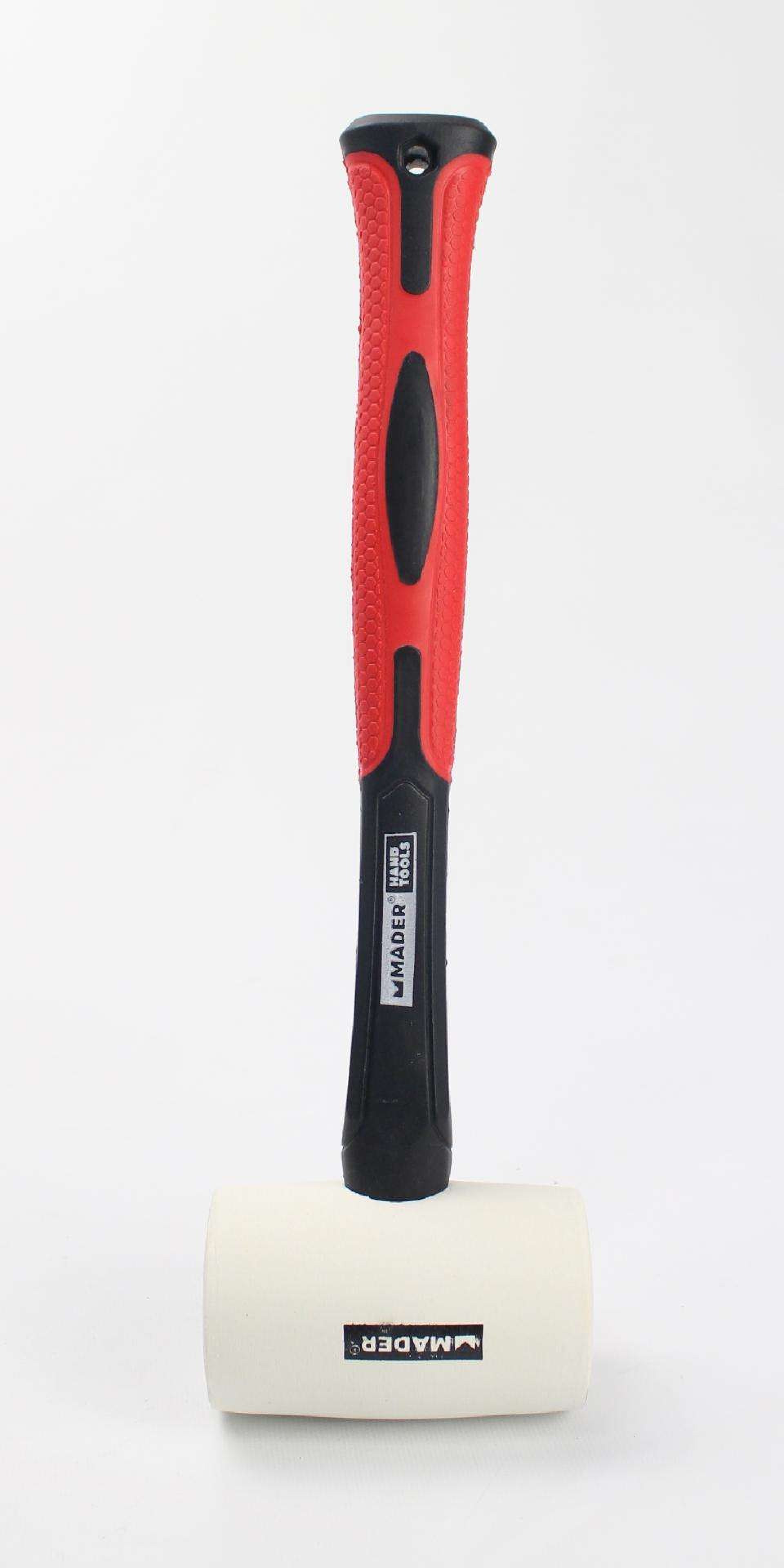 Maço de Borracha, Cabo FIbra Vidro, 454g refª 61043 MADER