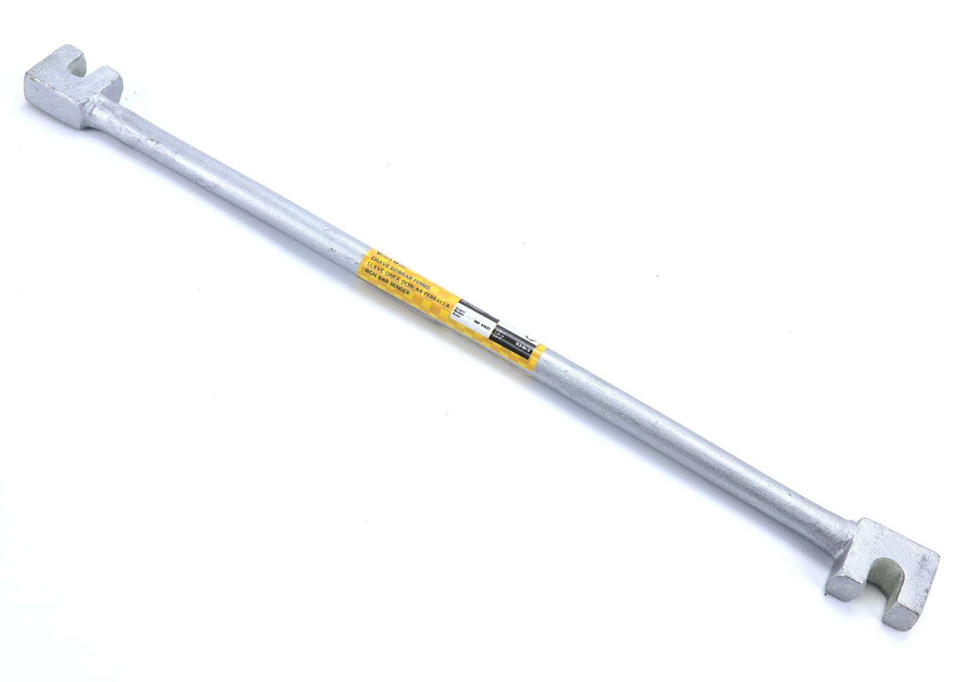 Chave de Dobrar Ferro, 6/8mm, 400x12mm refª 61037 MADER