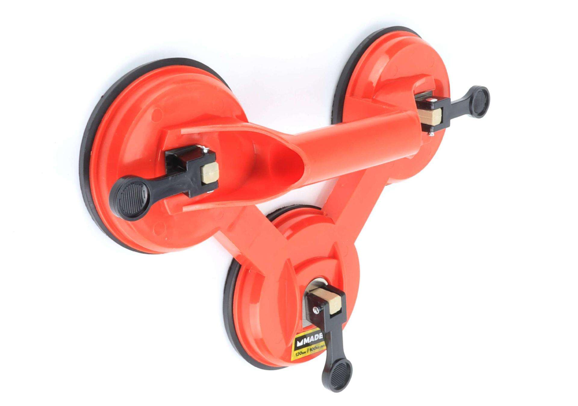 Ventosa Tripla, 120mm, 100Kg refª 61013 MADER