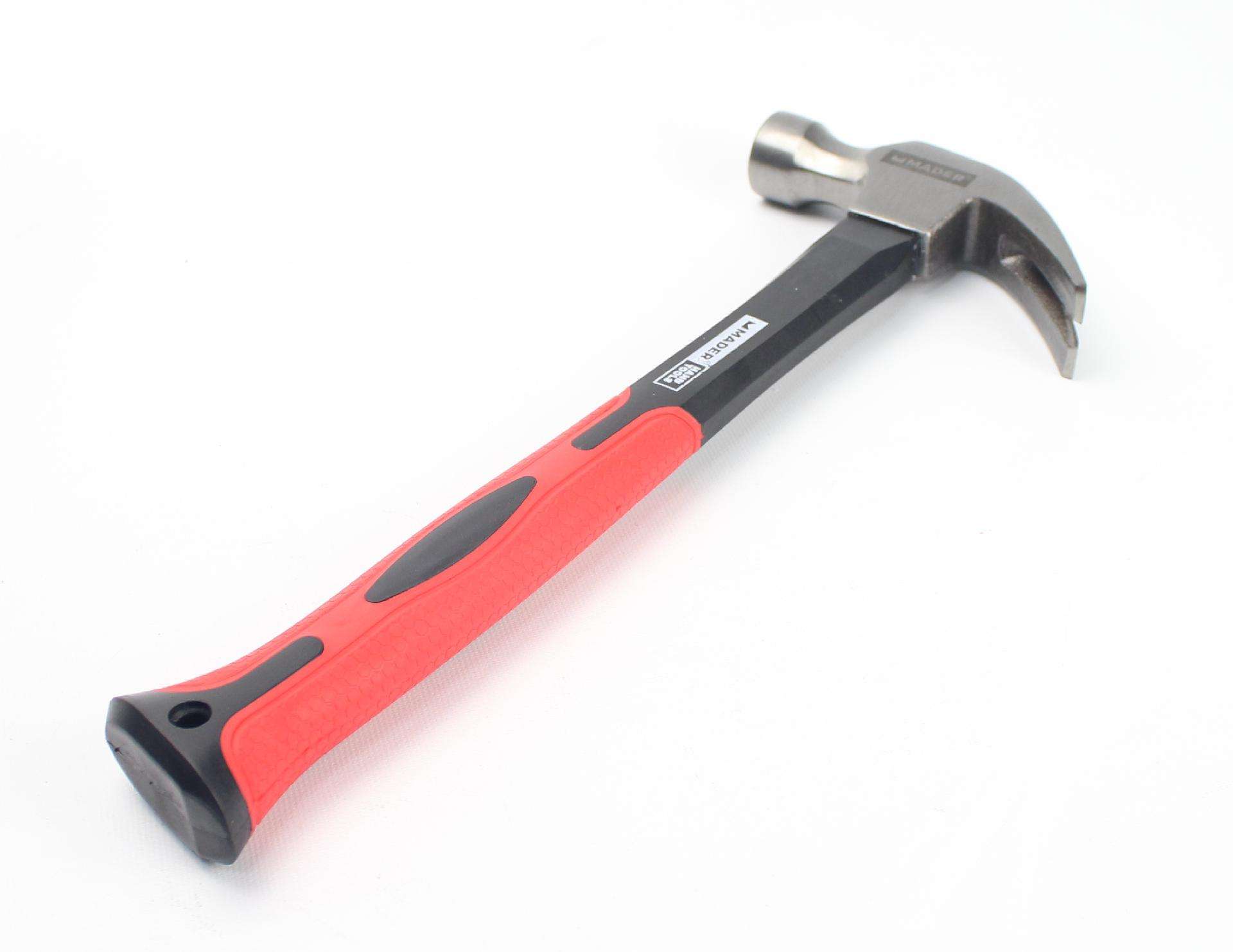 Martelo de Carpinteiro, Cabo Fibra Vidro, 567g refª 61021 MADER