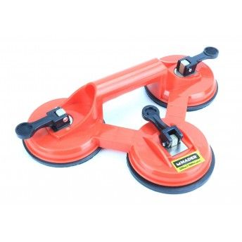 Ventosa Tripla, 120mm, 100Kg ref 61013 MADER