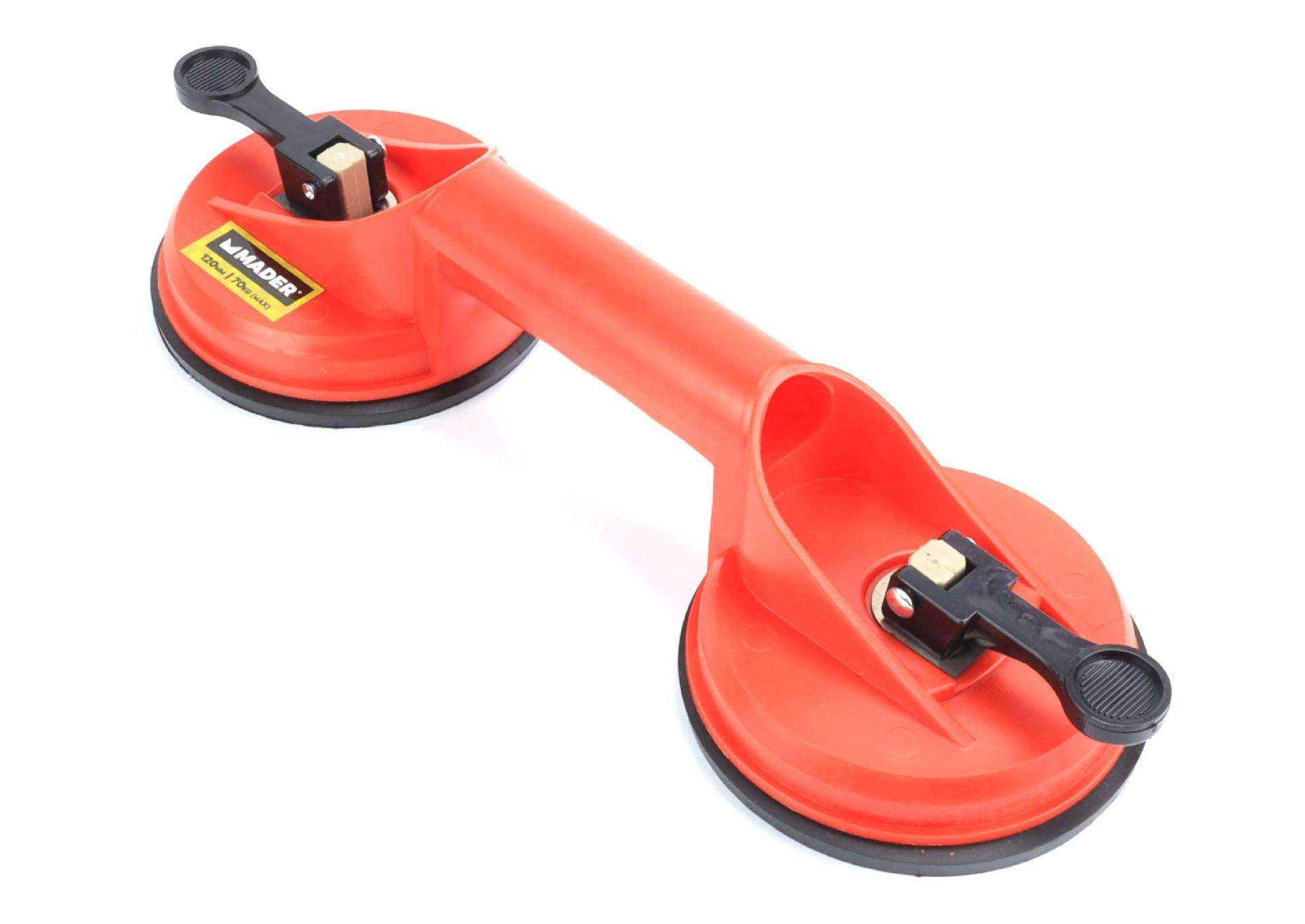 Ventosa Dupla, 120mm, 70Kg refª 61012 MADER