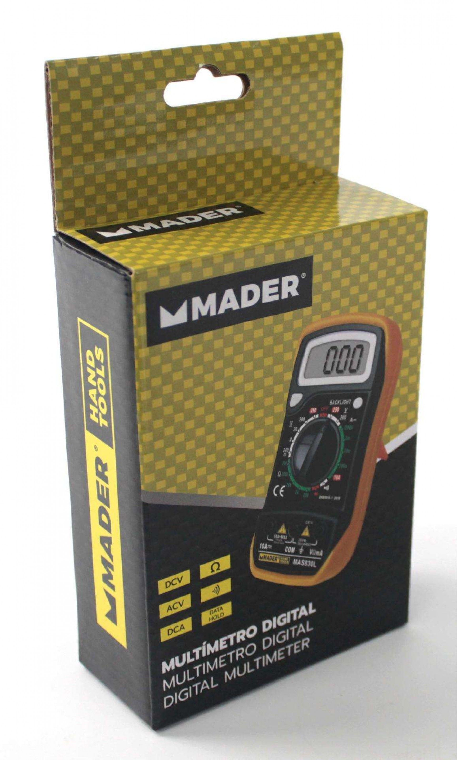 Multímetro Digital refª 61007 MADER