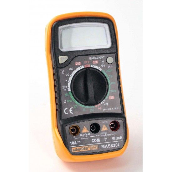 Multímetro Digital refª 61007 MADER Multímetro Digital refª 61007 MADER