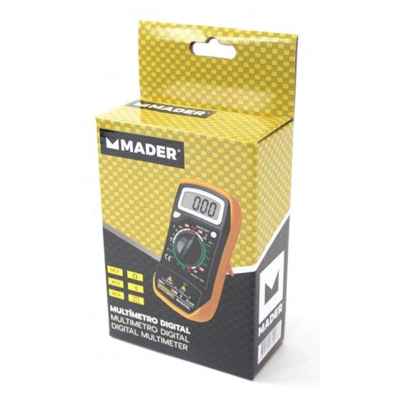 Multímetro Digital refª 61007 MADER Multímetro Digital refª 61007 MADER