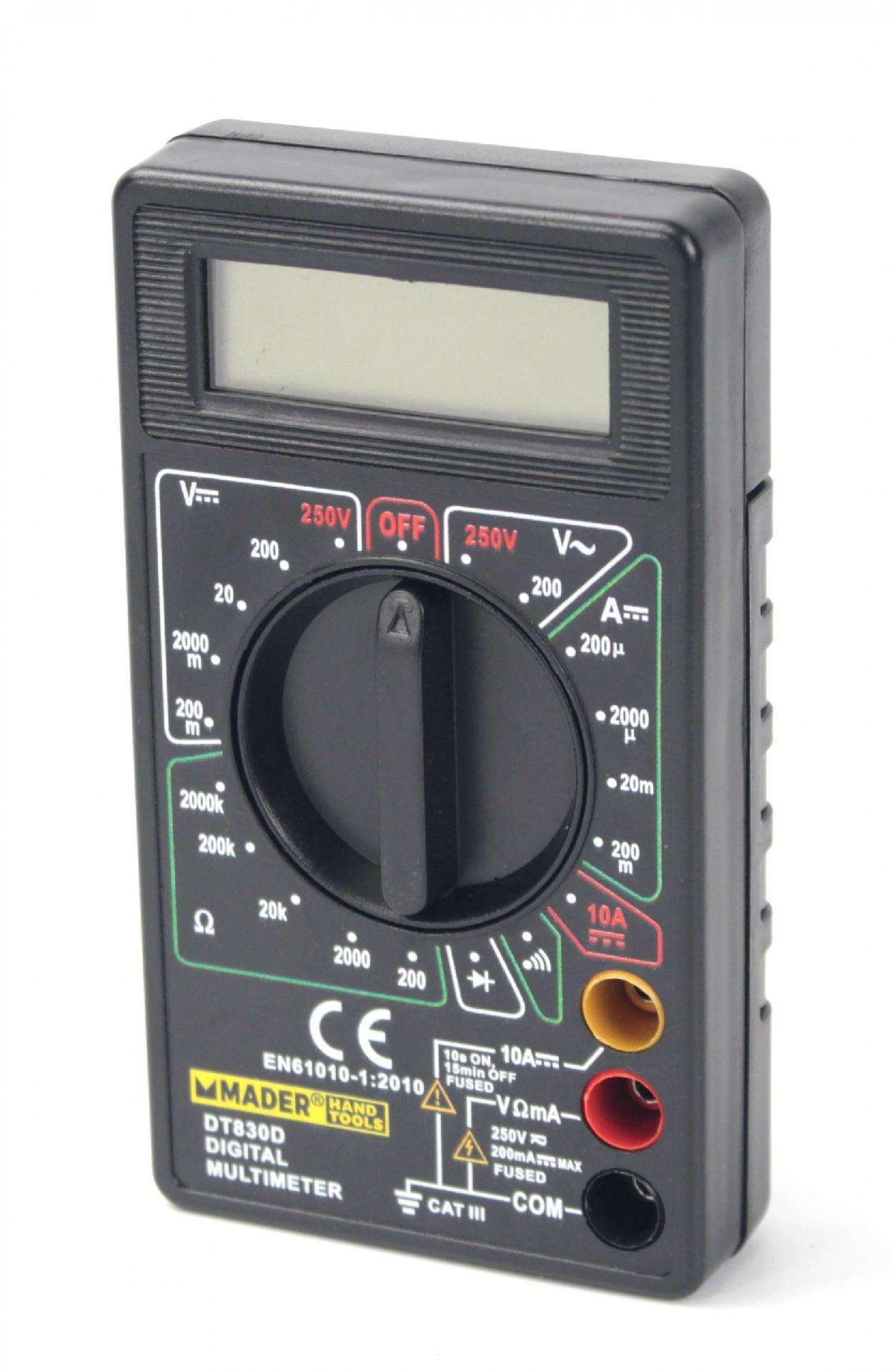 Multímetro Digital refª 61006 MADER