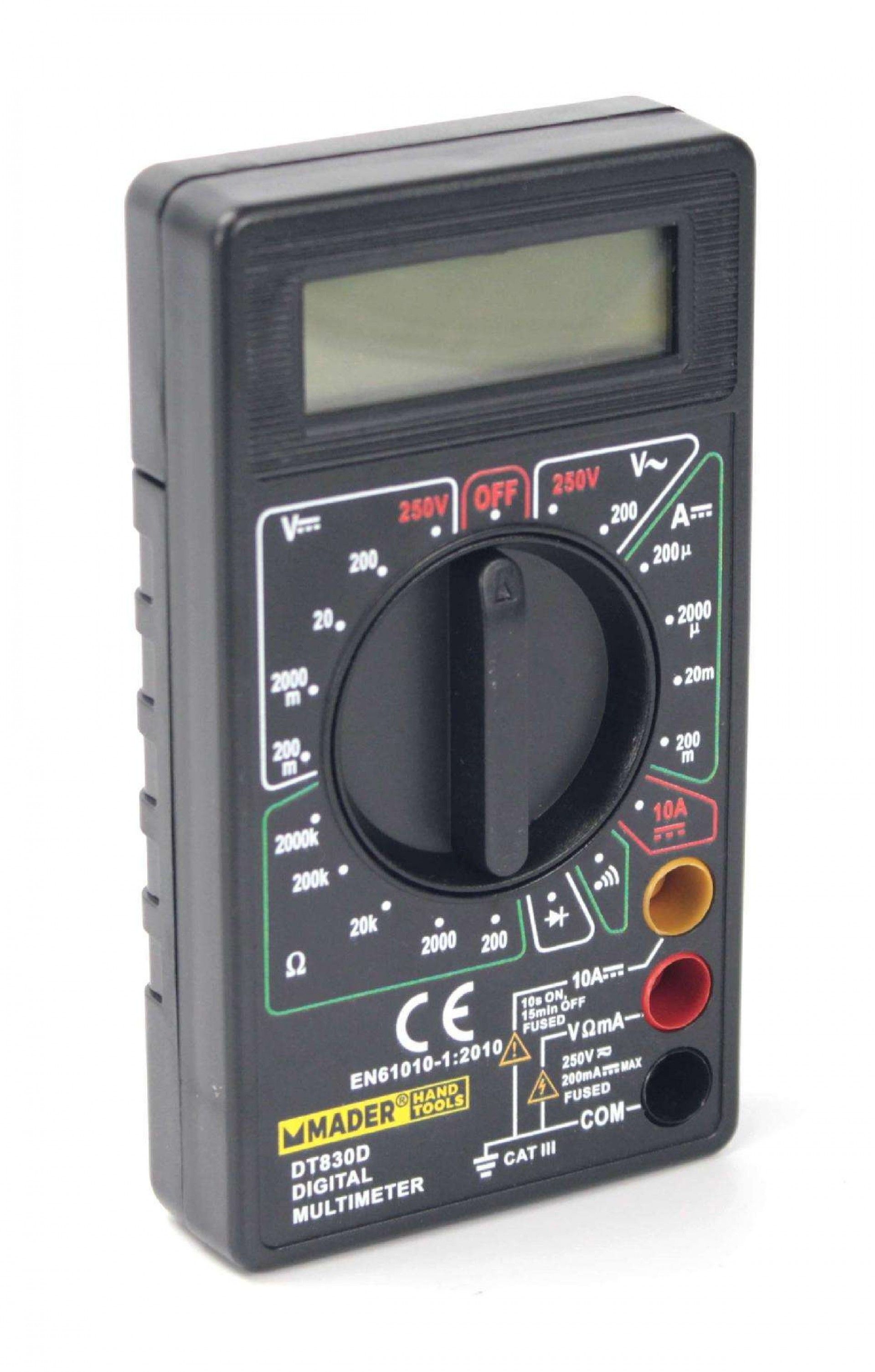 Multímetro Digital refª 61006 MADER