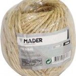 Fio Sisal, 2mmx25m refª 60717 MADER Fio Sisal, 2mmx25m refª 60717 MADER