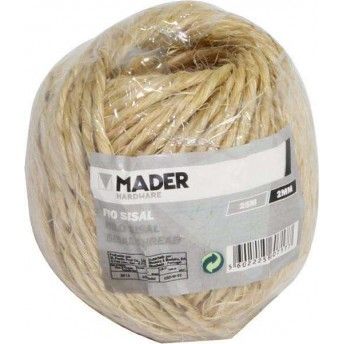 Fio Sisal, 2mmx25m ref 60717 MADER