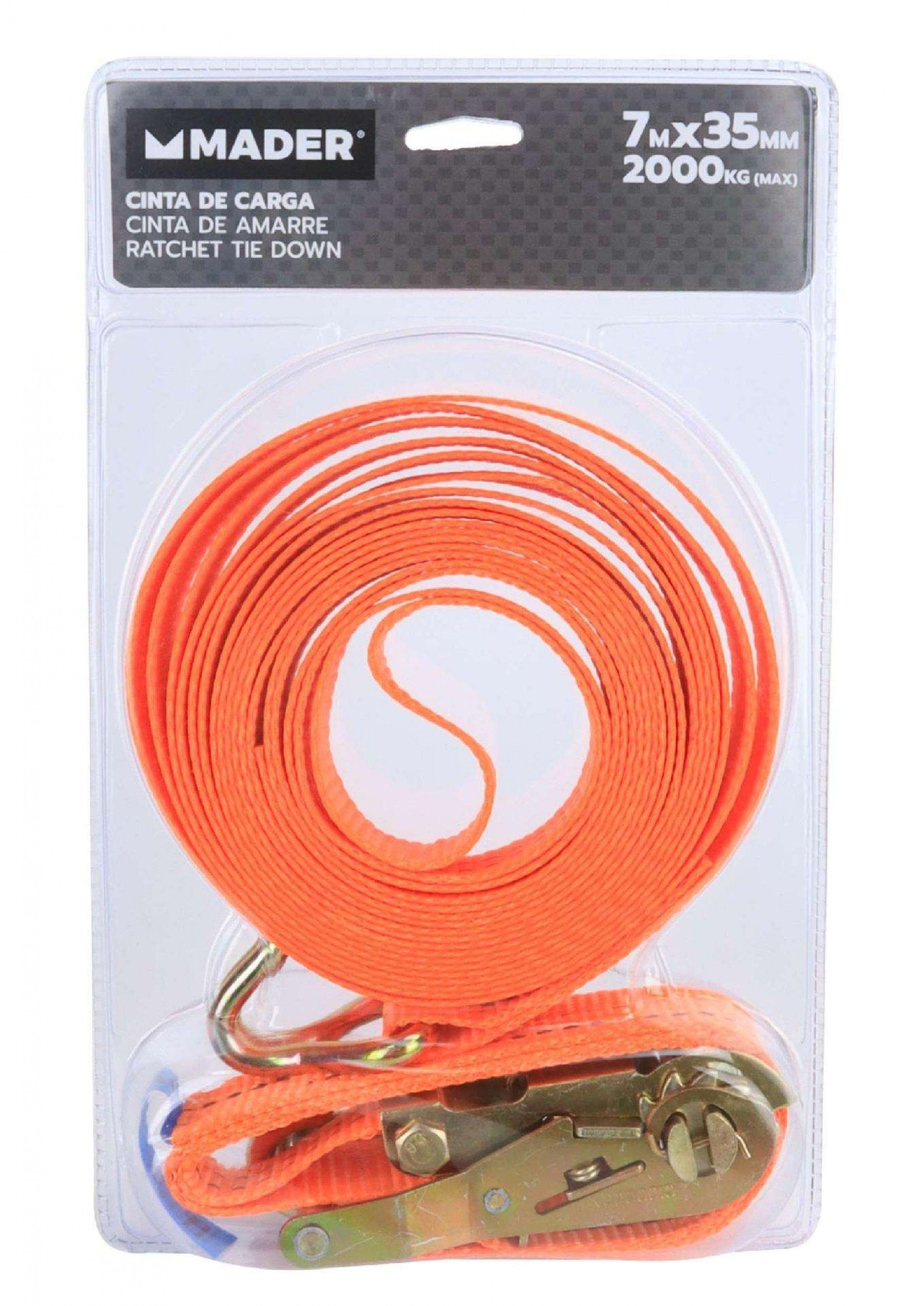 Cinta de Carga, 7mx35mm, 2000Kg refª 60705 MADER
