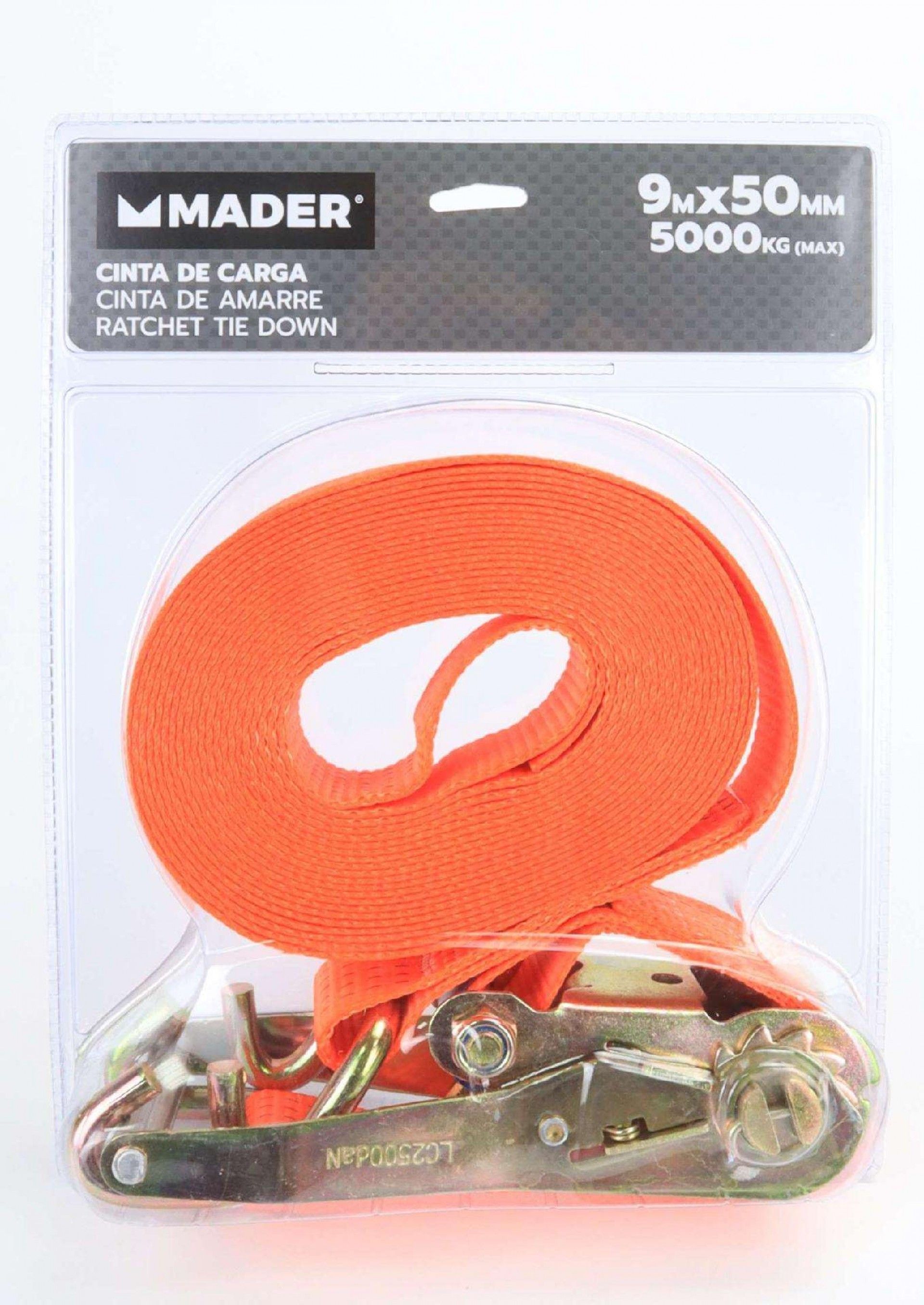Cinta de Carga, 9mx50mm, 5000Kg refª 60703 MADER