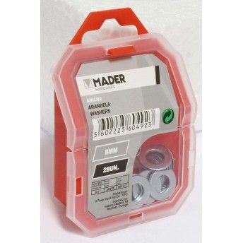 Anilhas, 8mm, 28Un refª 60492 MADER Anilhas, 8mm, 28Un refª 60492 MADER
