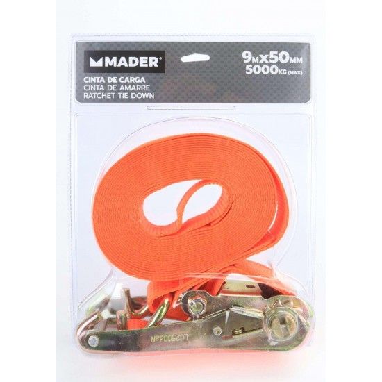 Cinta de Carga, 9mx50mm, 5000Kg ref 60703 MADER
