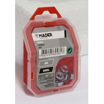 Porca M6, 20Un ref� 60481 MADER