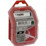 Camarão Fechado com Rosca, Galvanizado e Pintado, 60mm, 6Un refª 60476 MADER Camarão Fechado com Rosca, Galvanizado e Pintado, 60mm, 6Un refª 60476 MADER