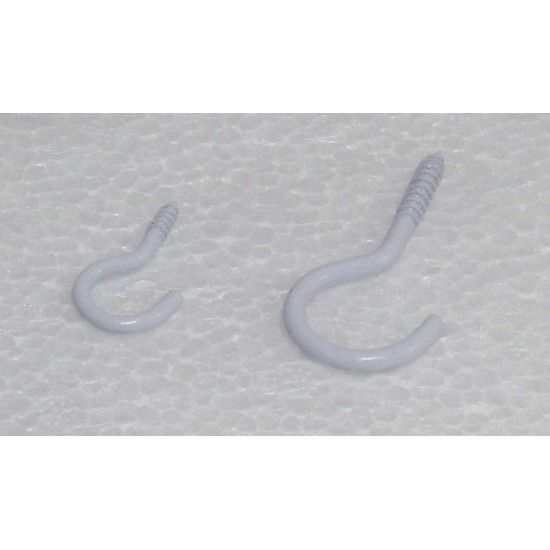 Camarão Aberto com Rosca, Galvanizado e Pintado, 30mm, 16Un refª 60460 MADER Camarão Aberto com Rosca, Galvanizado e Pintado, 30mm, 16Un refª 60460 MADER