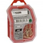 Camar�o Aberto com Rosca, Latonado, 25mm, 10Un ref� 60466 MADER