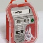 Camarão Aberto com Rosca, Galvanizado e Pintado, 30mm, 16Un refª 60460 MADER Camarão Aberto com Rosca, Galvanizado e Pintado, 30mm, 16Un refª 60460 MADER