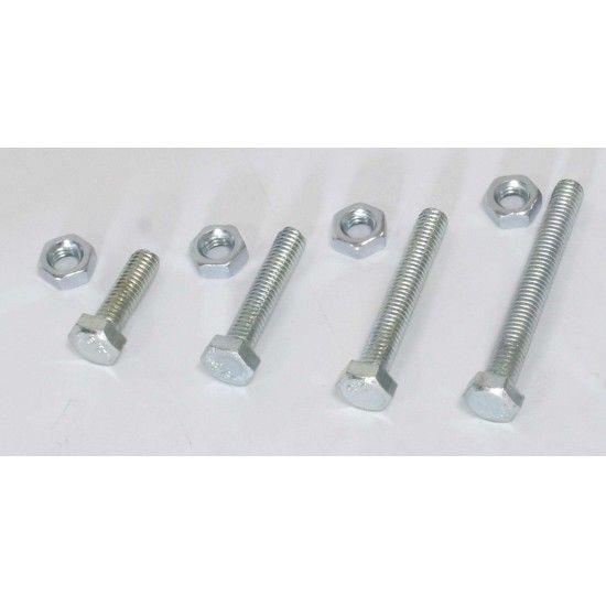 Parafuso Cabeça Sextavada com Porca - M6x50mm, 5Un refª 60432 MADER Parafuso Cabeça Sextavada com Porca - M6x50mm, 5Un refª 60432 MADER