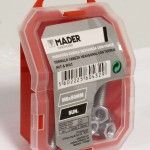 Parafuso Cabeça Sextavada com Porca - M6x50mm, 5Un refª 60432 MADER Parafuso Cabeça Sextavada com Porca - M6x50mm, 5Un refª 60432 MADER