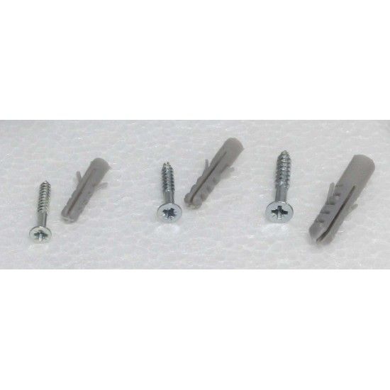 Parafuso com Bucha, 4x25mm, 6Un refª 60421 MADER Parafuso com Bucha, 4x25mm, 6Un refª 60421 MADER